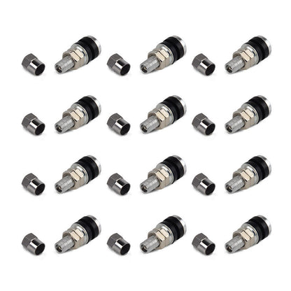 12 Valve Stems Bolt Durable Replacement Metal Rod Wheel Tire Valve Stems Bolt