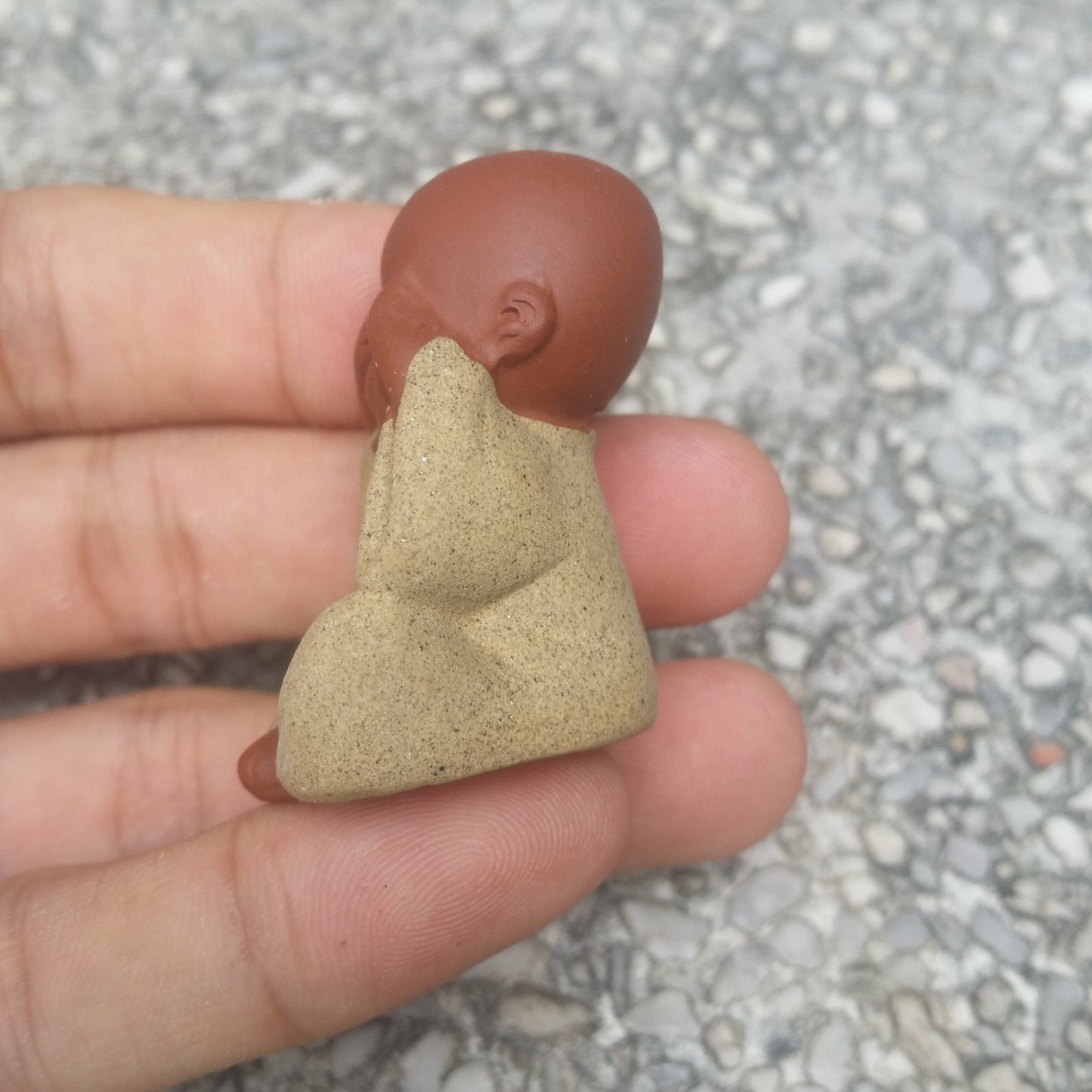 Decompression Tea Pet Yixing Zisha Mini Tea Play Handmade Craft Creative Monk
