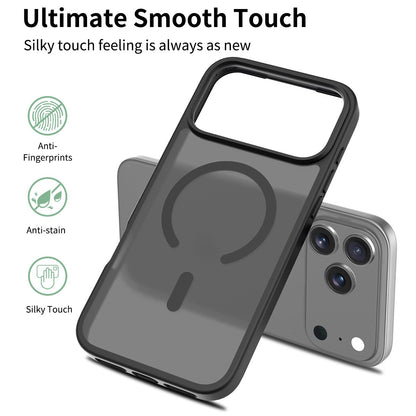 Suitable for iPhone 17 Pro Max 17 Air protective case with magnetic matte finish