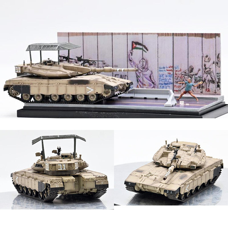 1/72 Israel Mecawa 3D Tank+Platform Model