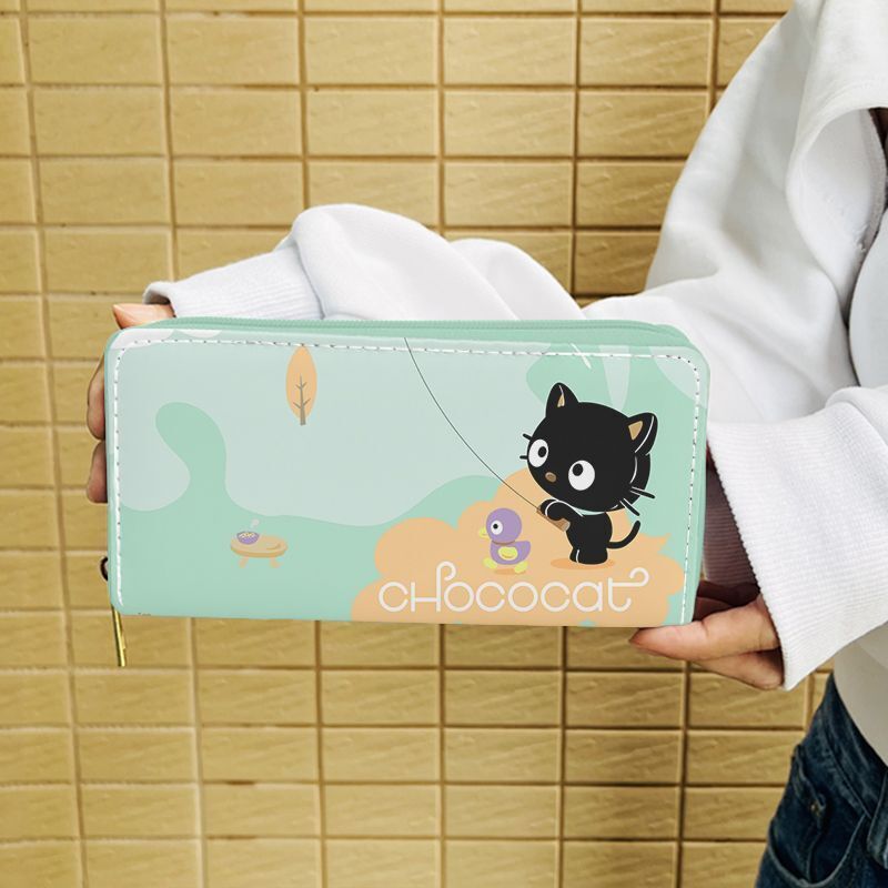 Fashion Printed Unisex Wallet Bags Cartoon Zipper Coin Wallets Purses Card 1 PC