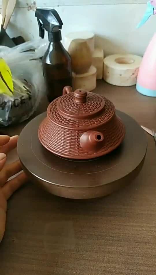 Handmade Tea Pot Original Ore Yixing Zisha Dahongpao Clay Marked Pot Engraved