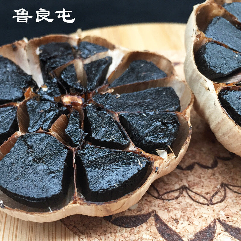 500g Fermented 120 Days Regulate Help Blood Sugar Balance Natural Black Garlic