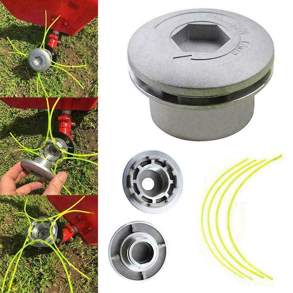 Trimmer Head With Line Grass Cutter String Speed Feed Bump Lawn Yard Mower Brush