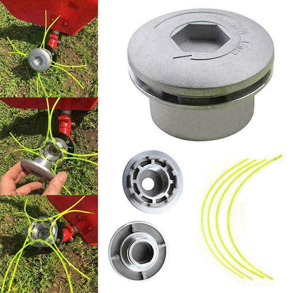Trimmer Head With Line Grass Cutter String Speed Feed Bump Lawn Yard Mower Brush
