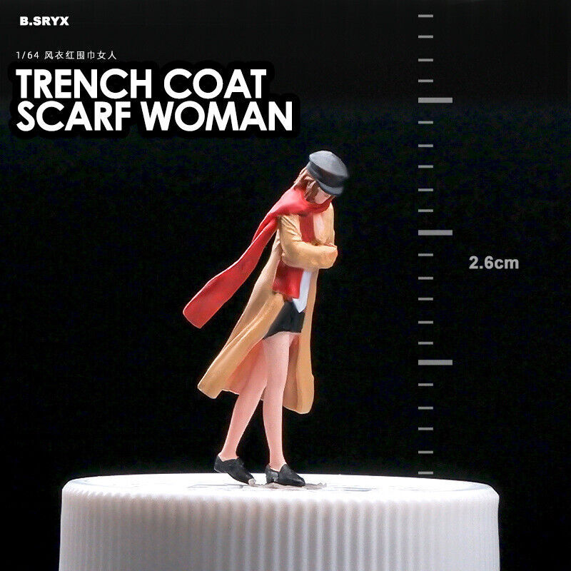 City Street Person Doll Scene Prop Model 1/64 Figure Model For Model Car