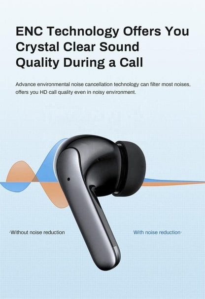 TWS Wireless Earbuds Bluetooth 5.3 Waterproof Headset Headphones Sport Stereo