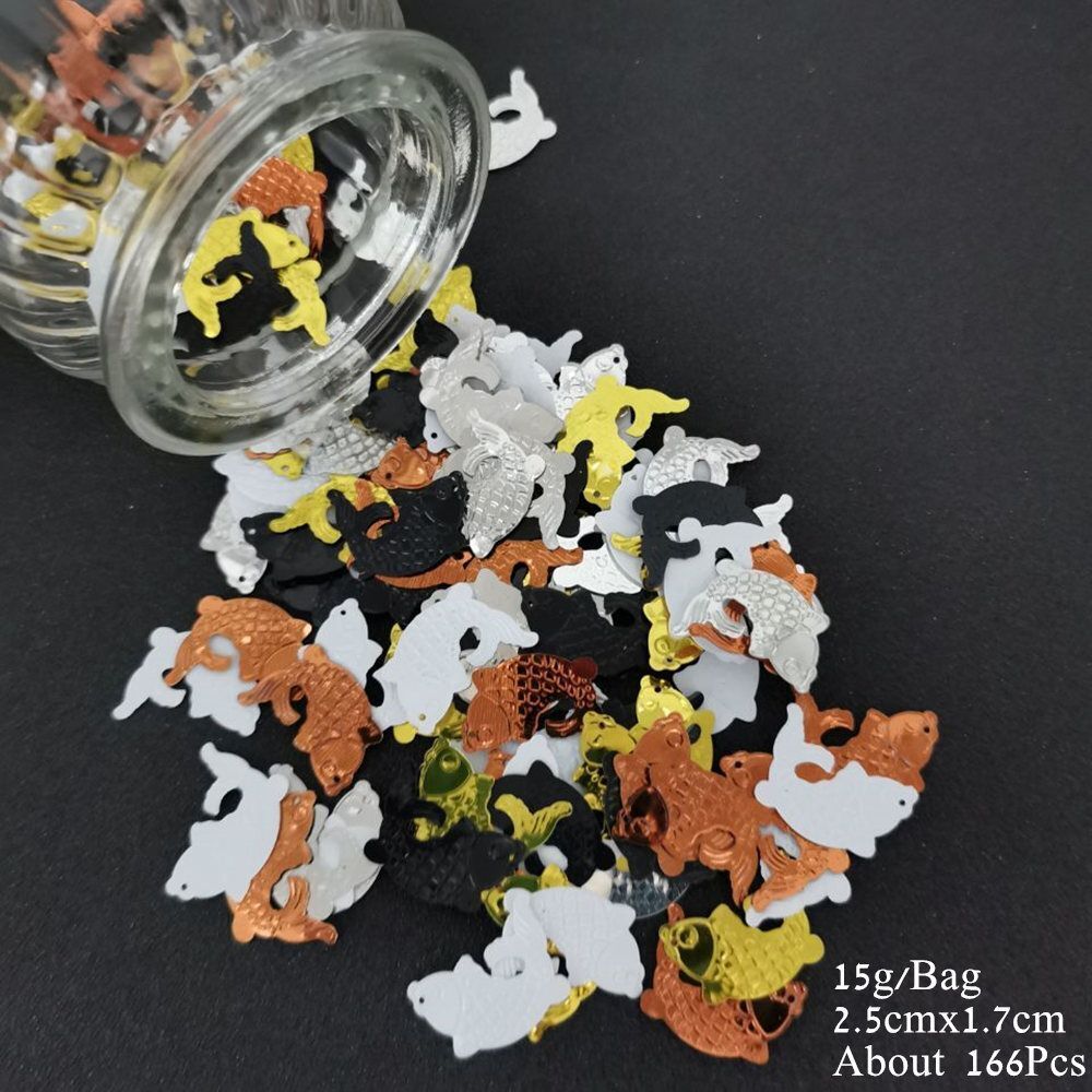 Animal Theme Confetti 15g Cat Dog Spider Bat Sequins DIY Party Table Decorations