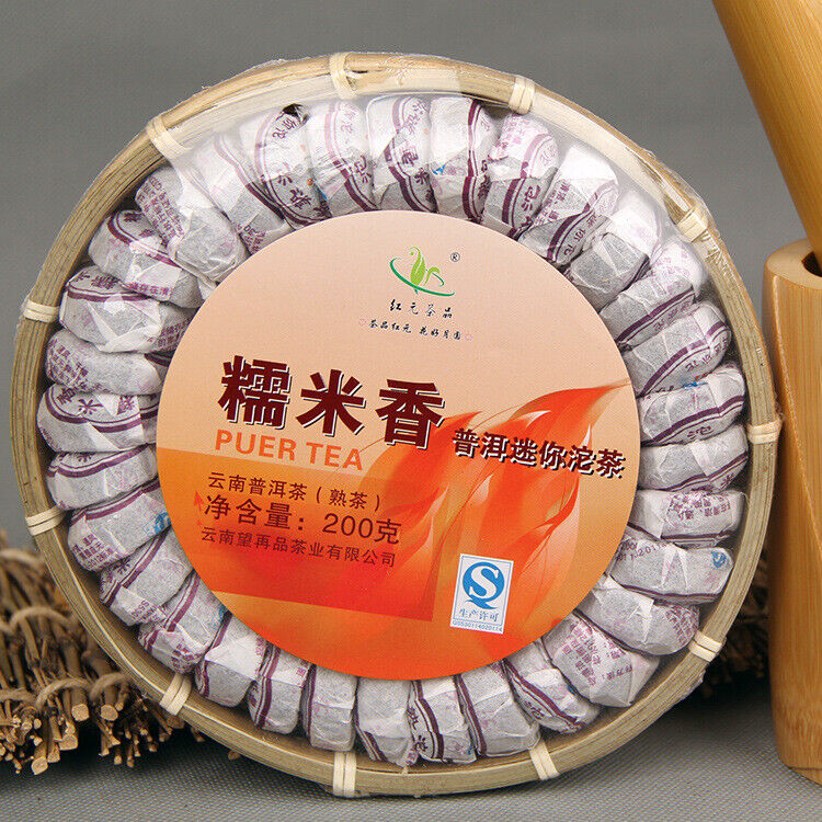 Pu-erh reifer Tee natürliches klebriges Aroma roter Yuan-Tee kleiner Tuo-Tee