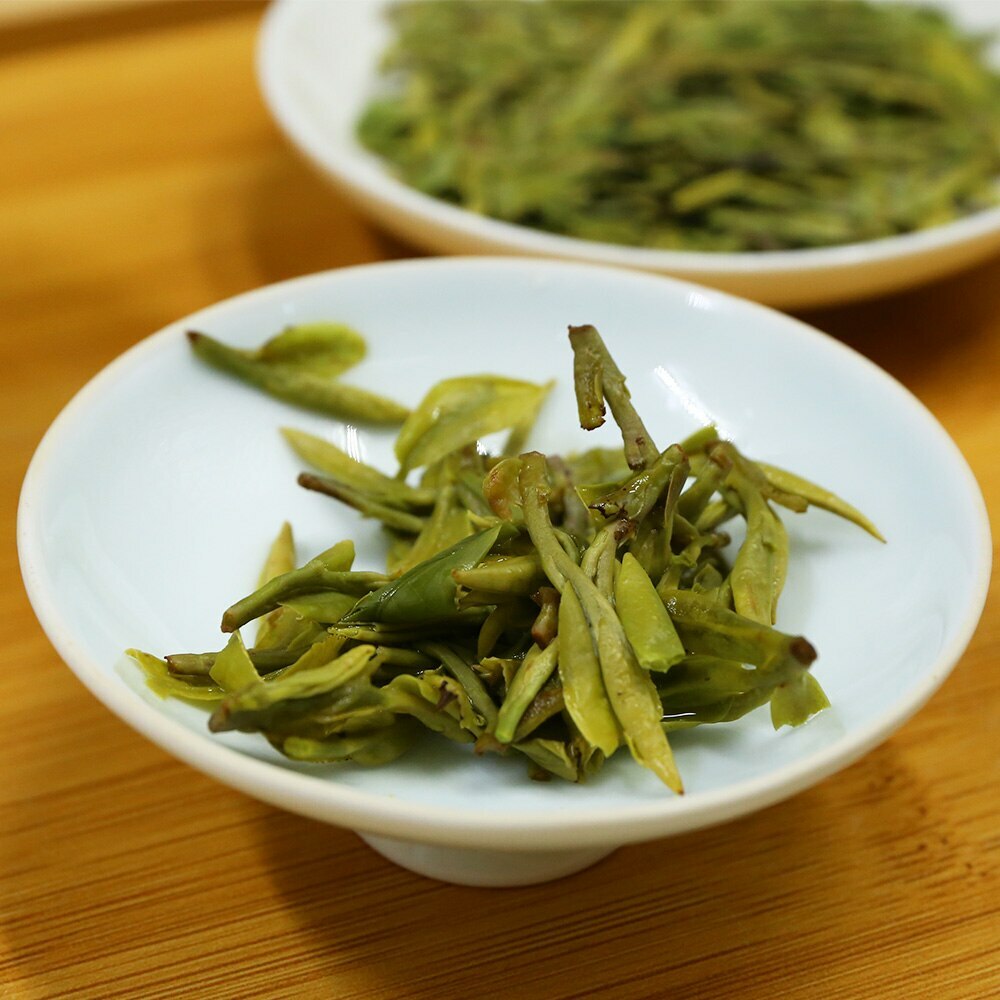 Chinese Longjing Green Tea Lung Ching Tea Xihu Dragon Well Long Jing 100g
