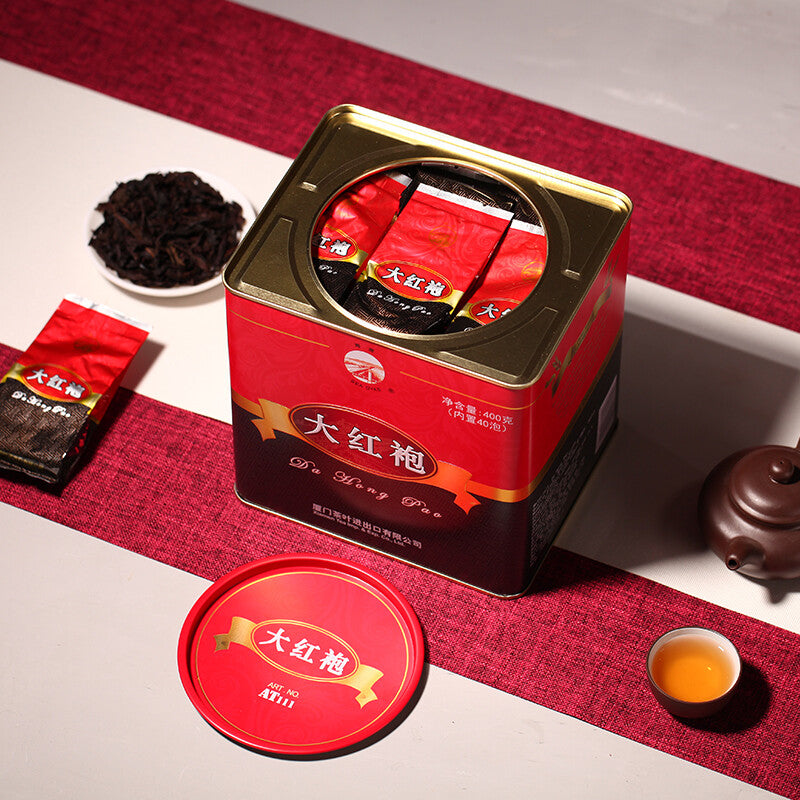 Sea Dyke AT111 Dahongpao Fujian Da Hong Pao Big Red Robe Oolong Tea 400g Tin