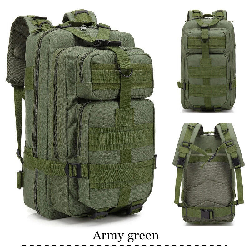 Tactical Backpack Military Bag 3 Days Army Outdoor Backpack Camping Hiking Bag