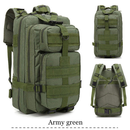 Tactical Backpack Military Bag 3 Days Army Outdoor Backpack Camping Hiking Bag
