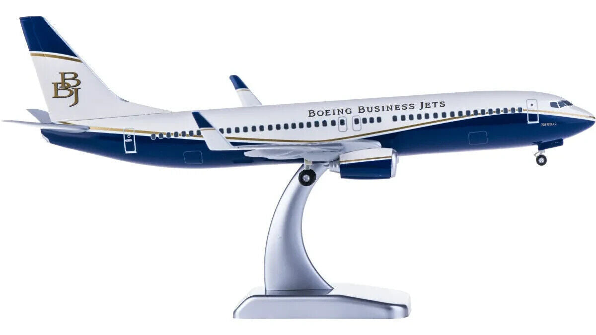 1:200 Hogan BOEING BUSINESS JETS 737-800 Passenger Airplane ABS Plastic Model