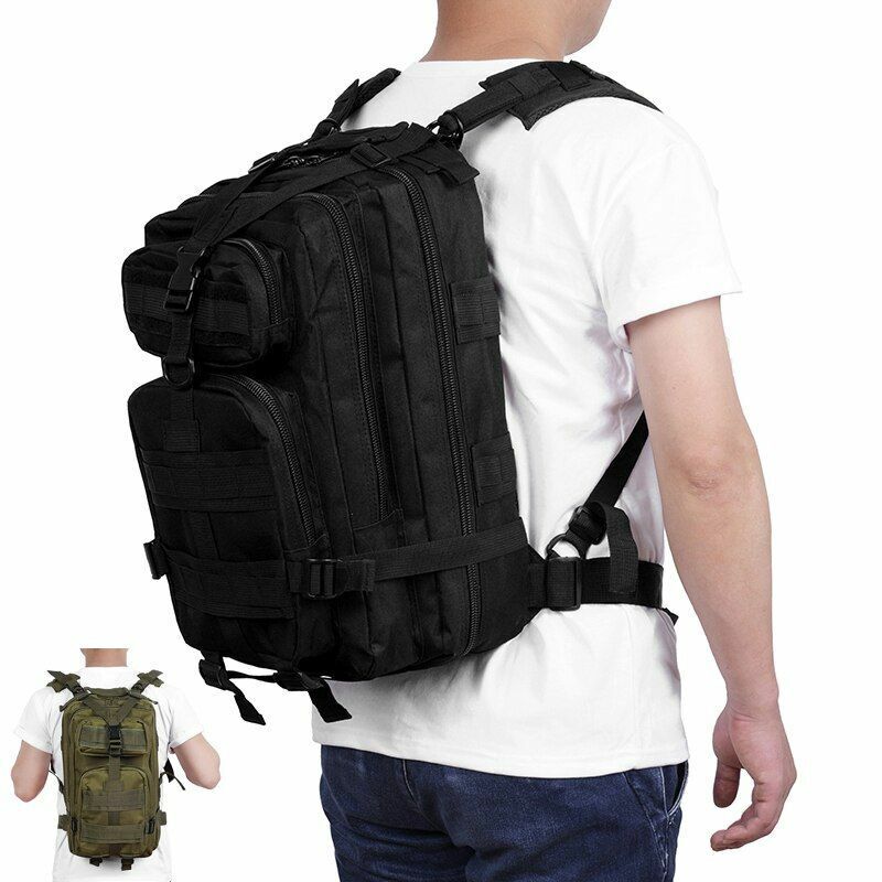 20-30L Tactical Backpack Outdoor Waterproof Bag Rucksack Camping Hunting Travel