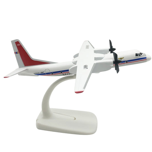 1/400 Mongolia Xinzhou 60 Plane Alloy Model Souvenir Static Display with Stand I