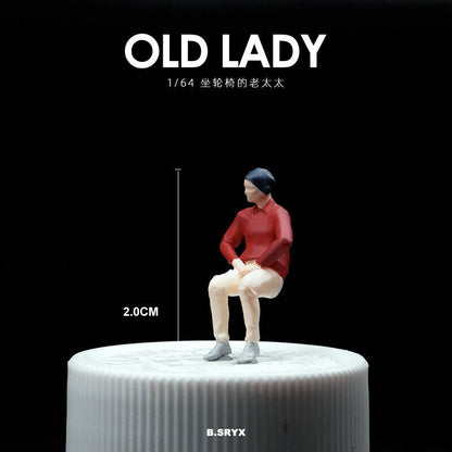1/64 Figure Model Sexy Girl Model Boy Model City Street Mini Scene Doll
