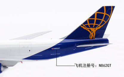 1:400 HX Models ATLAS AIR BOEING 747-8 Passenger Airplane Diecast Aircraft Model