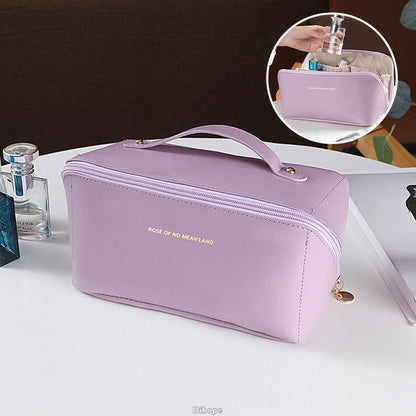 Makeup Bag Cosmetic Toiletries Organizer Traveling Waterproof Storage Case Purse