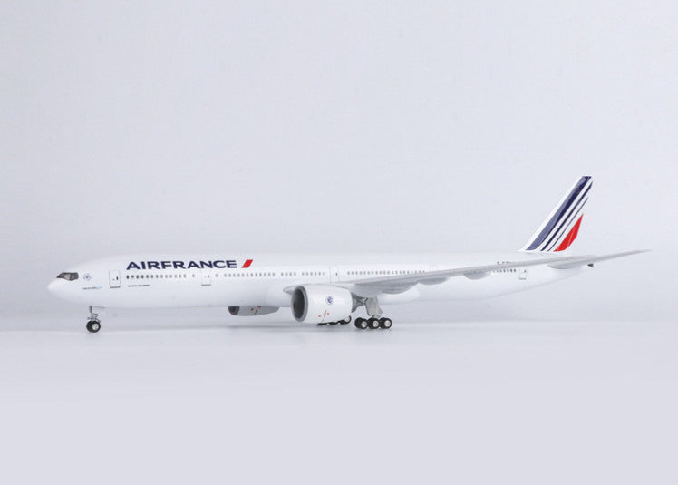 1:157 47CM AIR FRANC BOEING 777-300ER Airplane Landing Gear Resin Aircraft Model