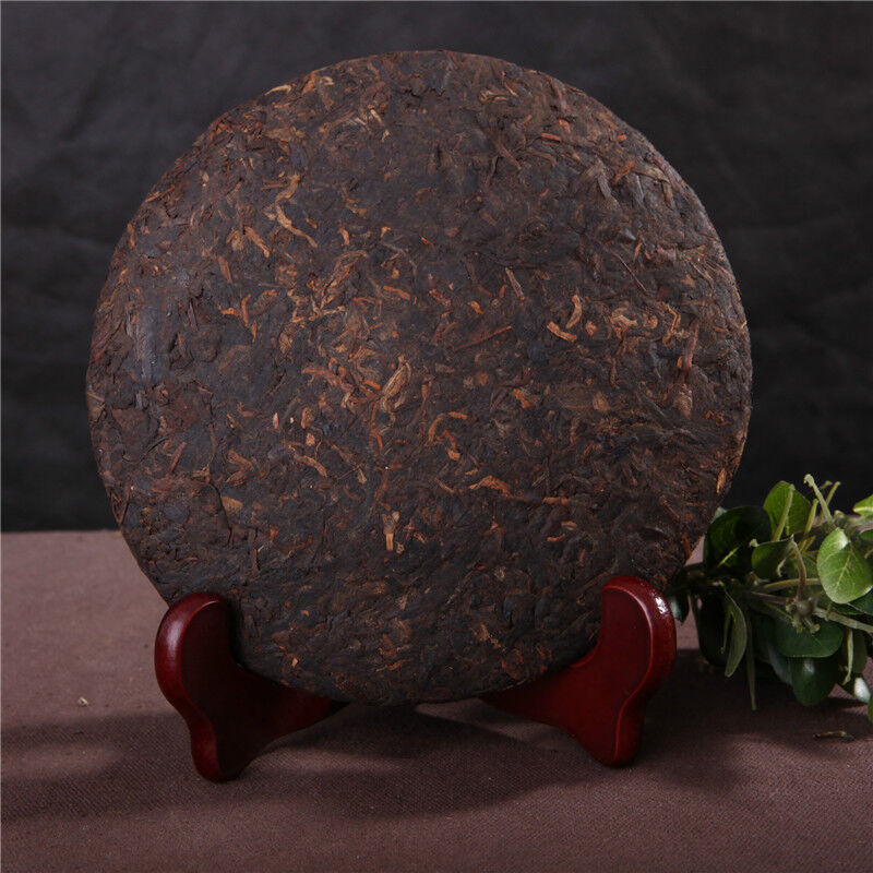 330g Yunnan Aged Pu-Erh Black Tea Organic Cooked Pu'er Tea Cake Healthy