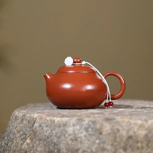 Chinese Yixing Zisha Tea Set Handmade Purple Clay Teapot Small Capacity Kettle