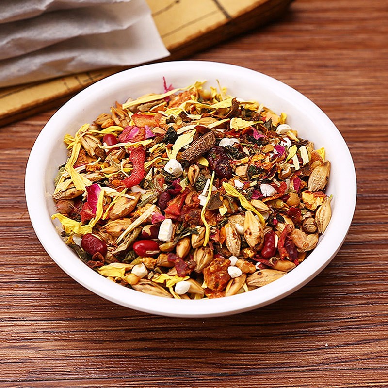 150g Red Bean Job's Tears Poria Herbal Tea Health-preserving Tea
