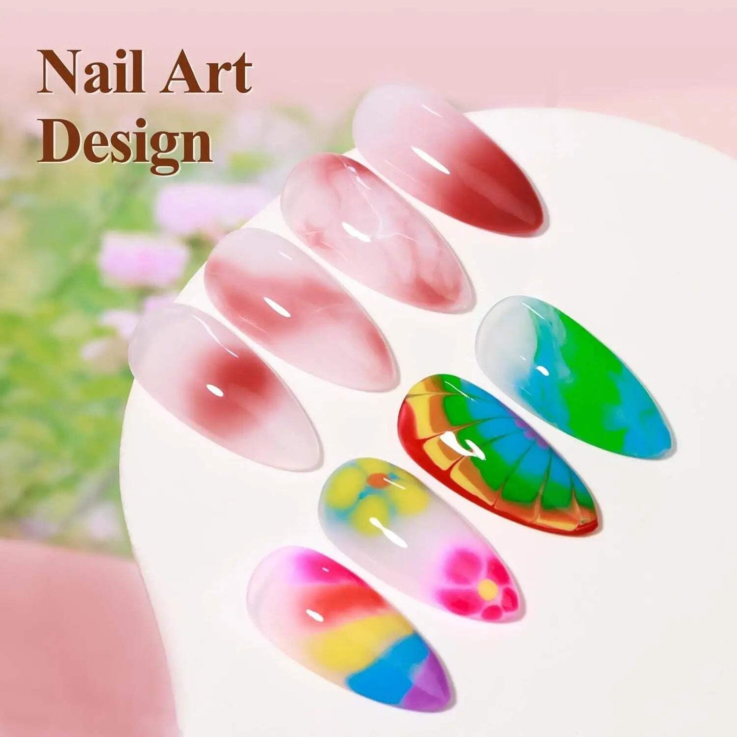 Clear Blooming Gel by Makartt – 15ml Nail Art Effect