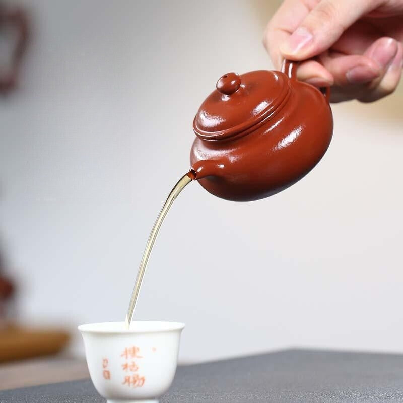 Mini Zisha Teapot Zhuni Pot Small Capacity Dahongpao Pocket Pot Tea Pet 90-140ml