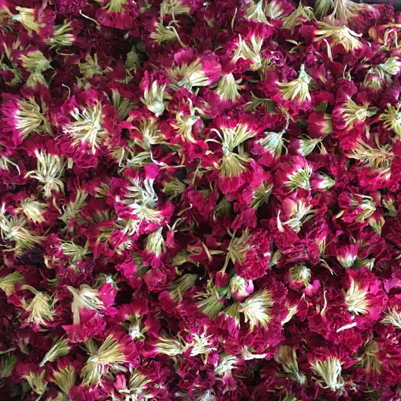 Dried Carnation Flowers Natural Tea, Vegan, Edible Biodegradable new