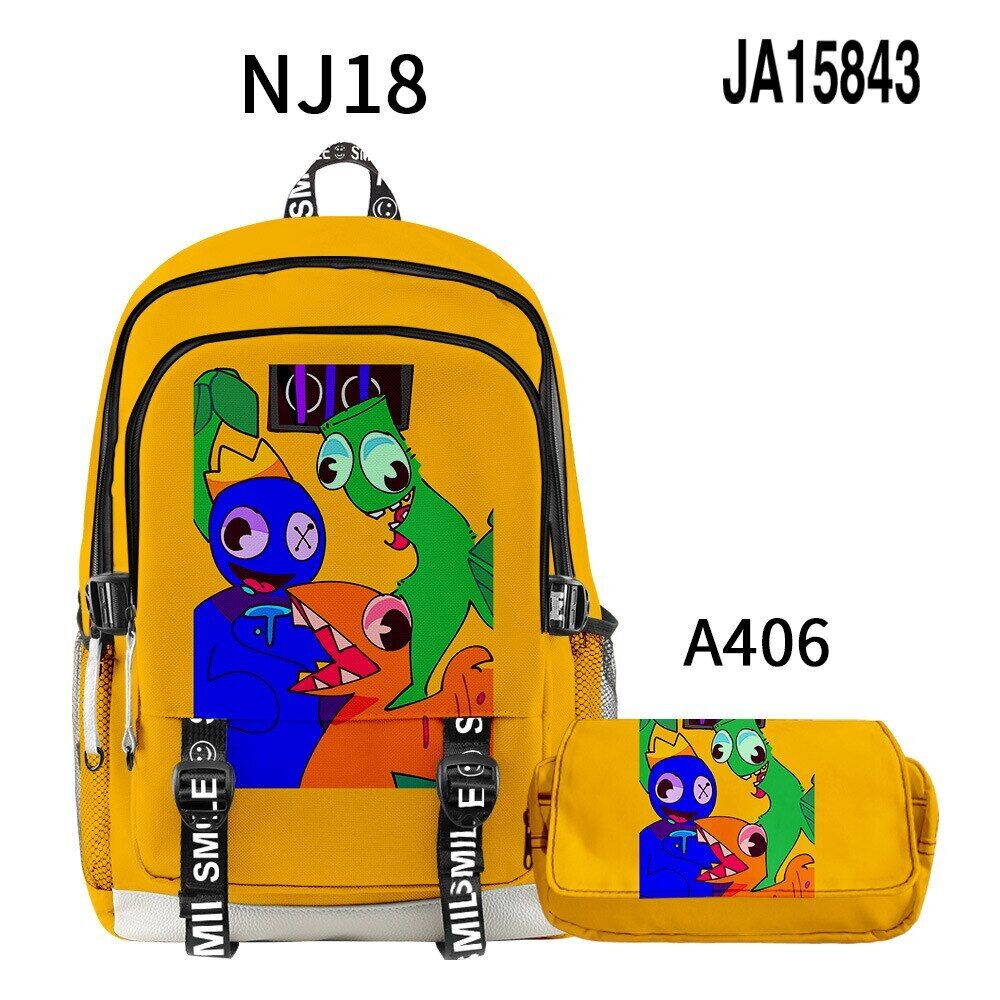 School Bag Backpack Primary Middle School Students Boys Girls Schoolbag