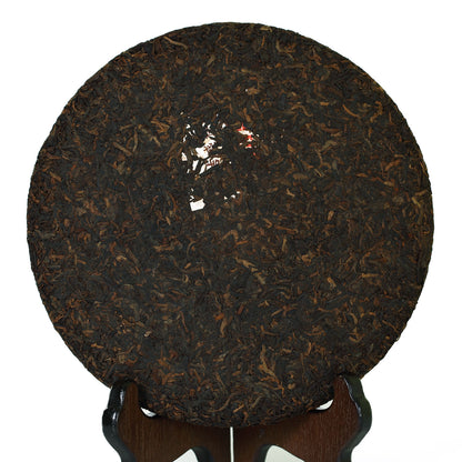 357g Pu'er Puer puerh Tea Ripe Cake Yunnan Ancient Tree Gongting Spring