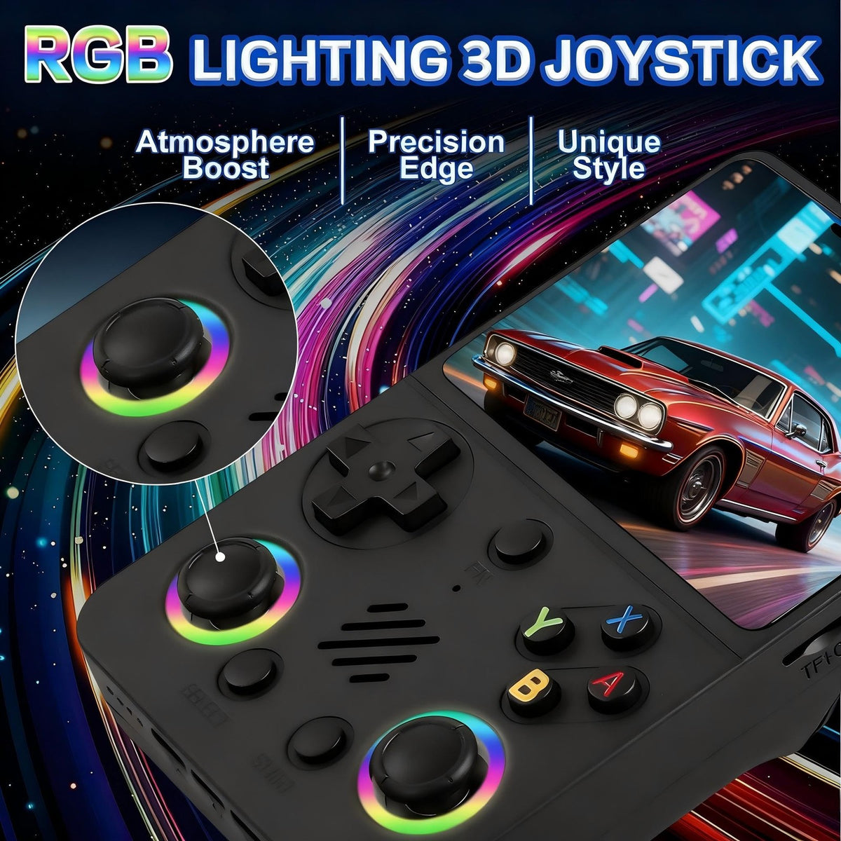 RG36 Pro Handheld Game Console GBA Portable Nostalgic Mini Arcade PSP RGB