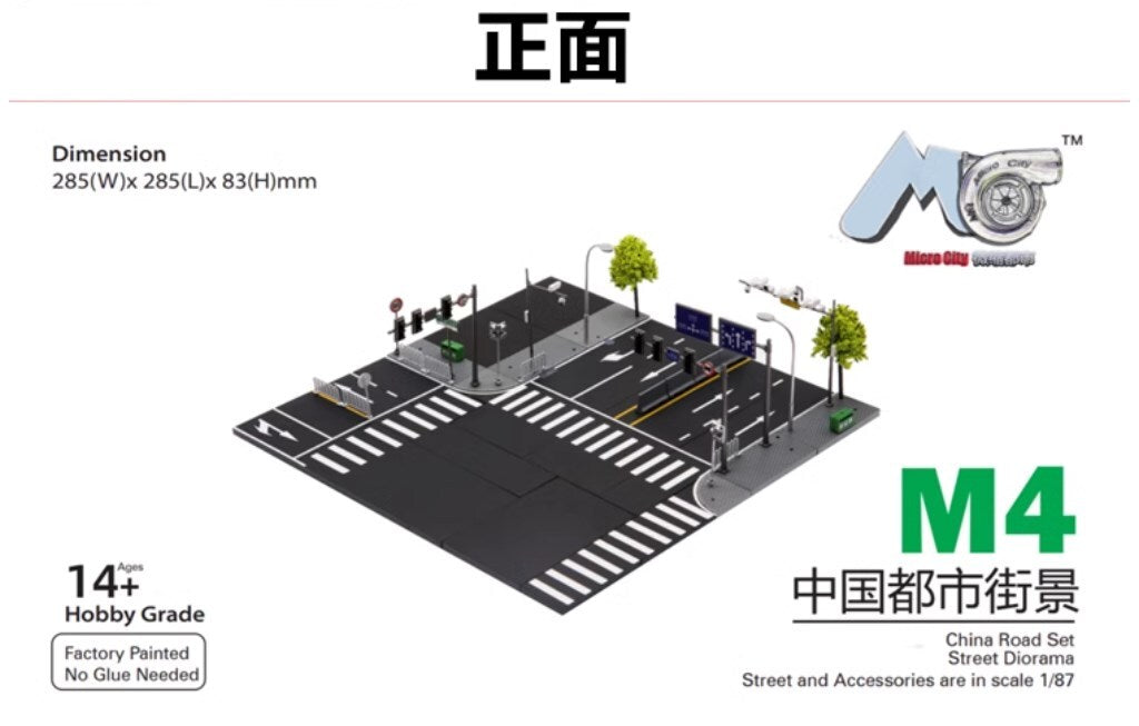 1/87 Urban Highway Traffic Facilities Model M1+M2+M3+M4