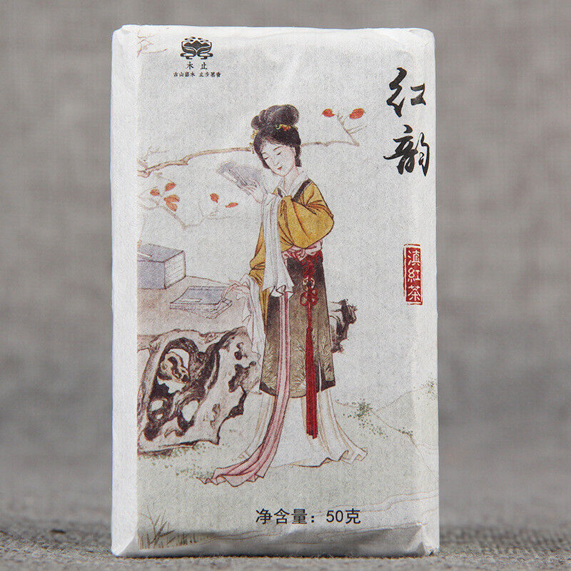 Yunnan Red Rhyme Dian Hong Tea Flower Fragrance Honey Fragrance Black Tea Brick