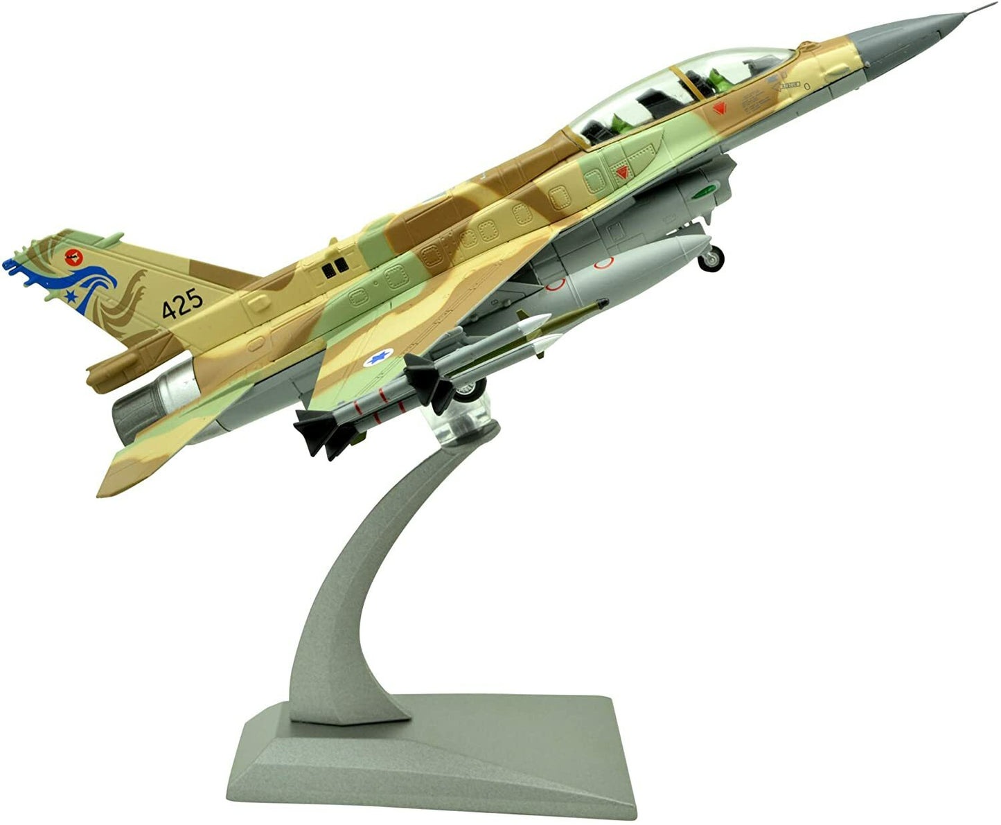 1:72 F-16I Fighting Falcon Fighter Metal Diecast Plane Model,Israeli Air Force