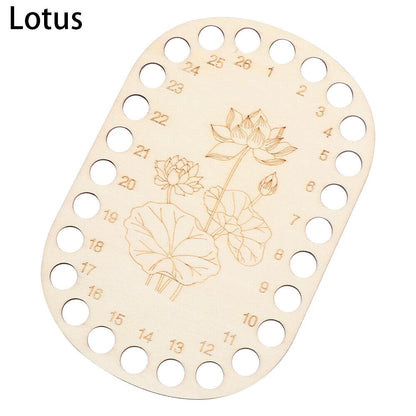 Embroidery Floss Organizers Wood Cross Stitch Needle Thread Storage Holder Tools