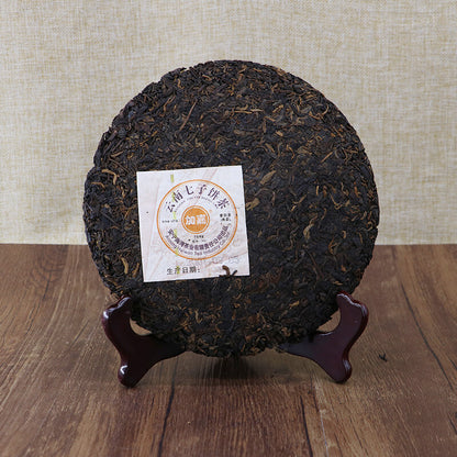 Lao Tong Zhi JIA JIA 7598 Anning Haiwan Yunnan Pu-erh Tea Cake 2007 357g Ripe