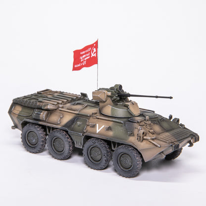 1/72 Russian three-color BTR80A armored vehicle finished model