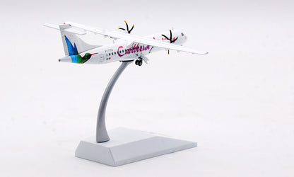 1:200 JC Wings Carribbean Airlines ATR72-600 Airplane Diecast Aircraft Model