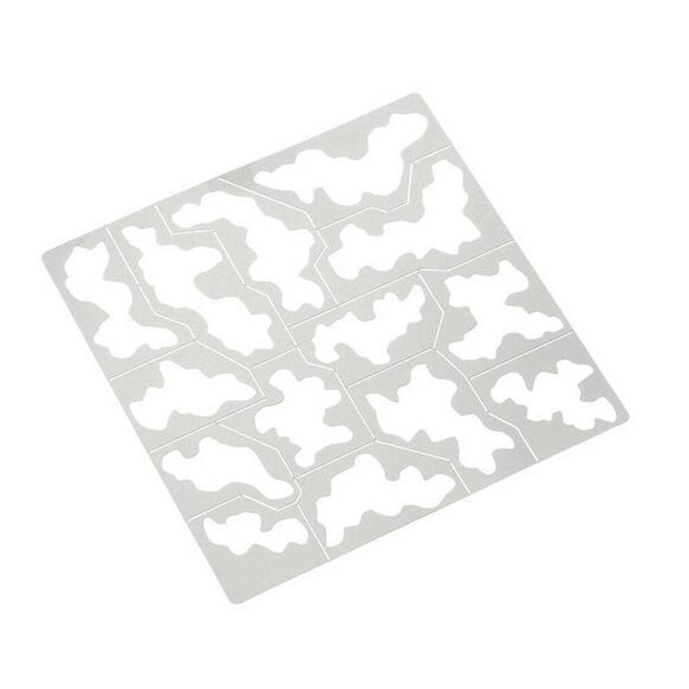 1/35 1/100 Steel Forest Camouflage Stenciling Template Leakage Spray Model Tool