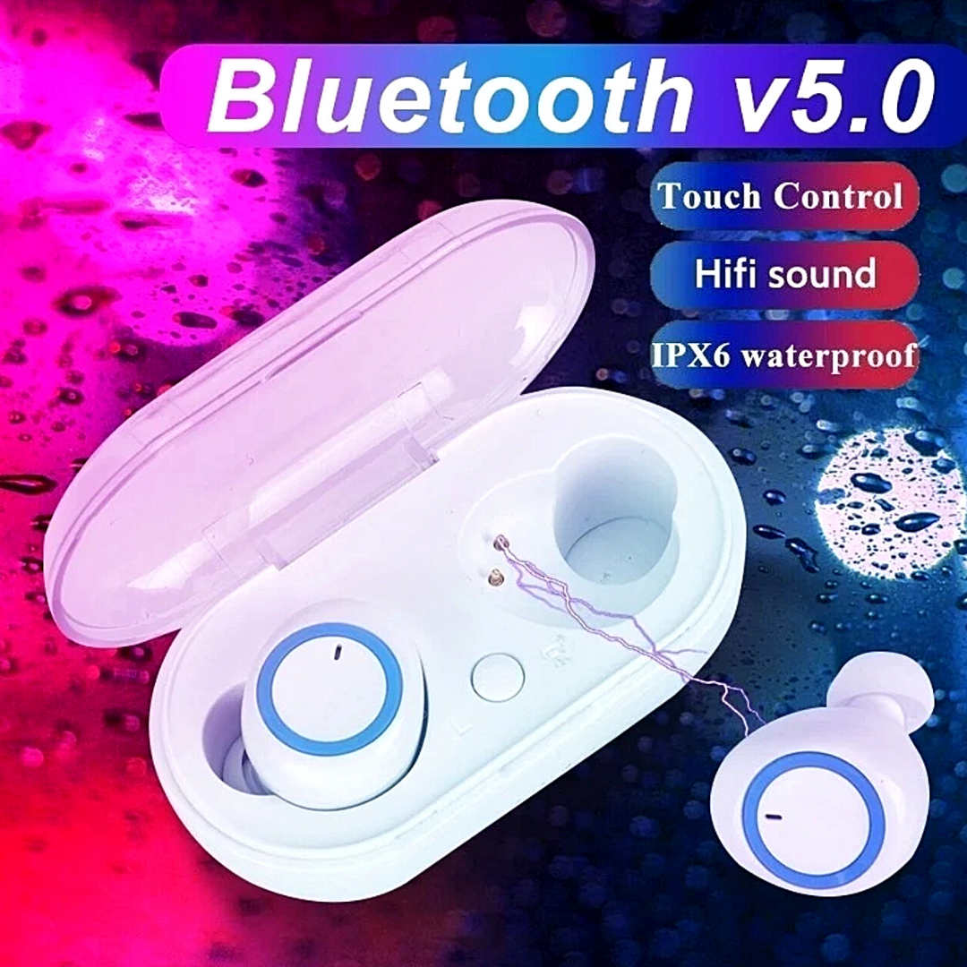 Bluetooth 5.0 Wireless TWS Earbuds Headphone Headset Noise Cancelling Waterproof