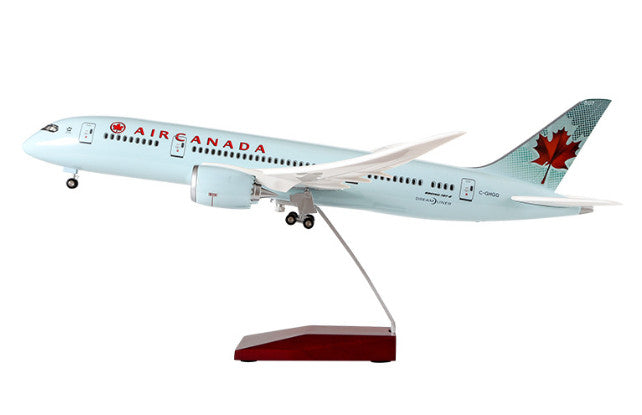 1:130 43CM AIR CANADA BOEING 787 Airplane Landing Gear Resin Aircraft Model