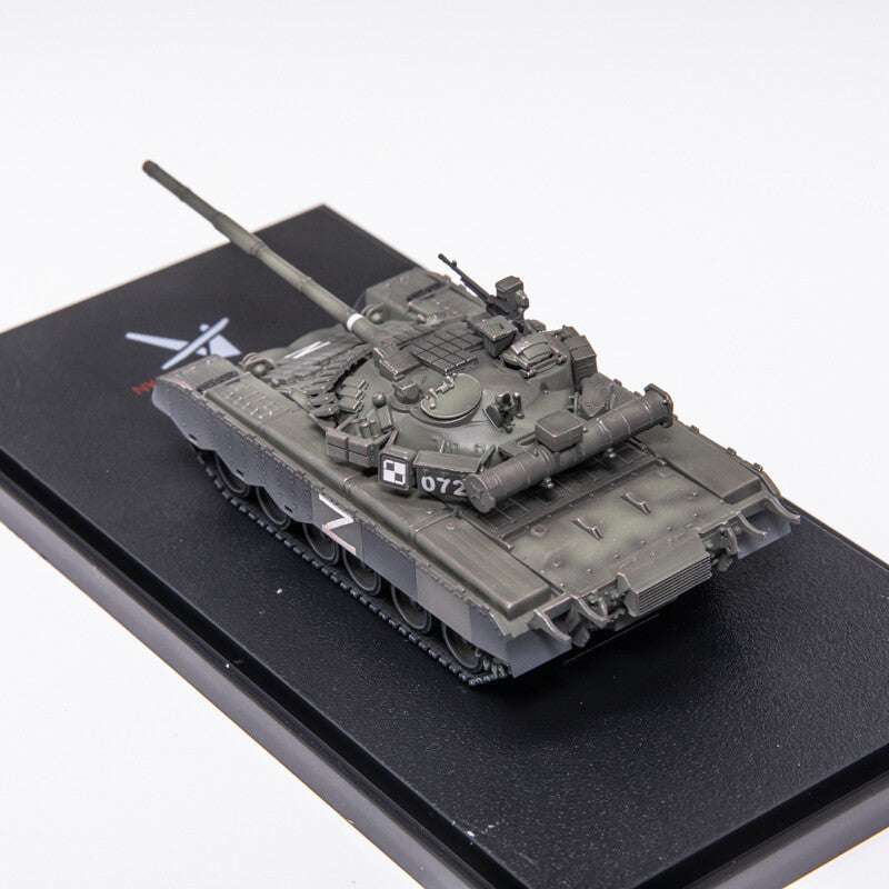 1:72 Scale ARTISAN T-80BV Main Battle Tanks Plastic Diecast Military Armor Model