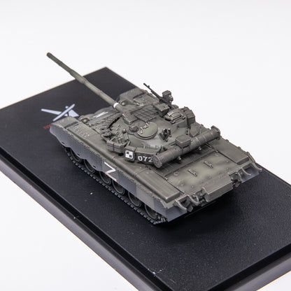 1:72 Scale ARTISAN T-80BV Main Battle Tanks Plastic Diecast Military Armor Model