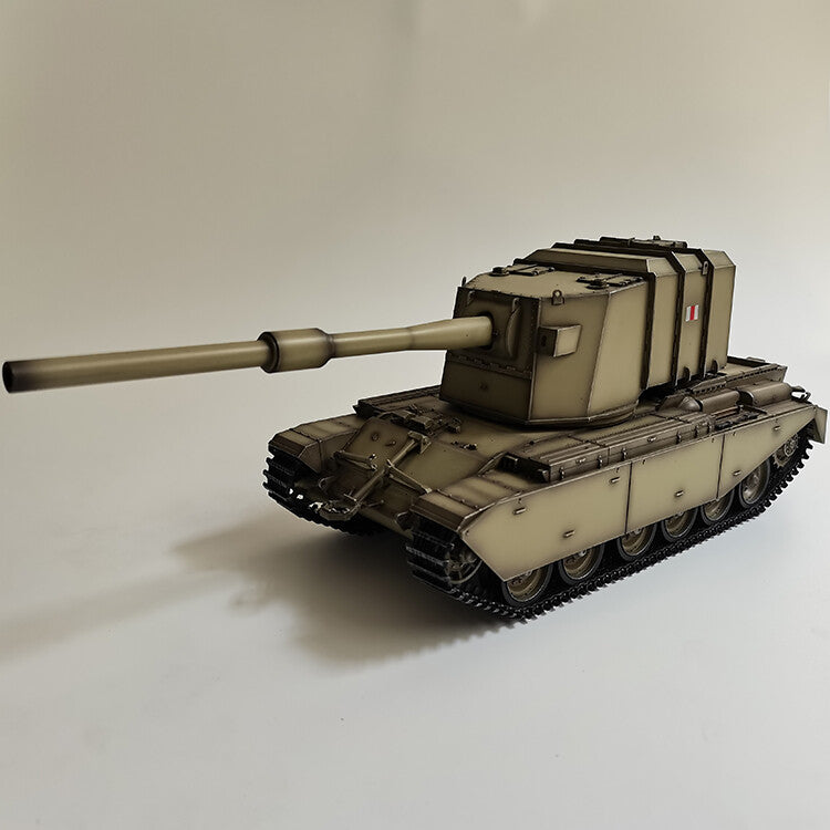 1:72 ARTISAN FV4005 BRITISH TIER X TANKS DESTROYER Vehicle Plastic Diecast Model