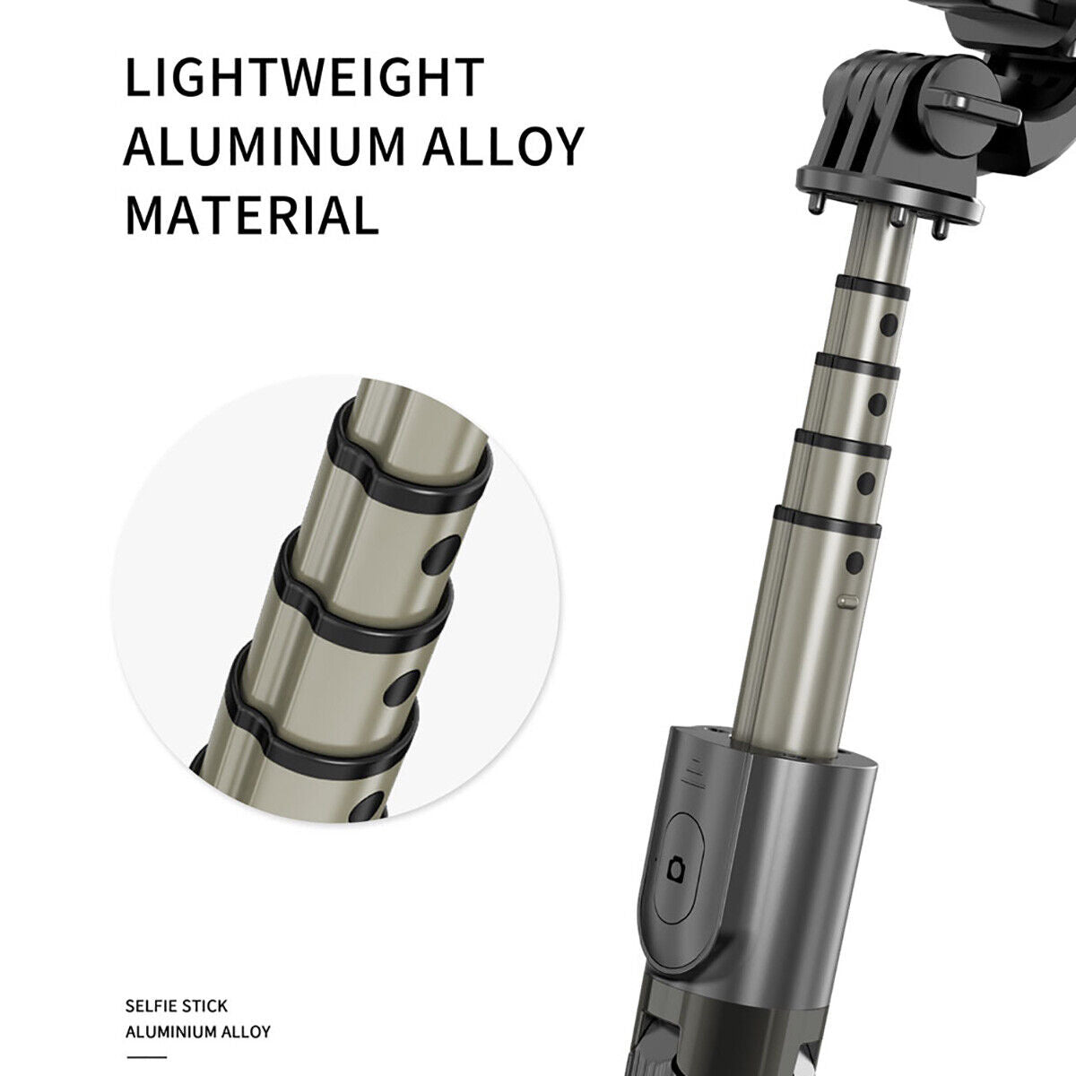 [NEW] 360° Selfie Stick Tripod Remote - Thumbnail 4