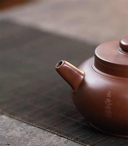200cc chinese Yixing Handmade Zisha teapot Purple clay JuLun Gongfu hu Tea pot