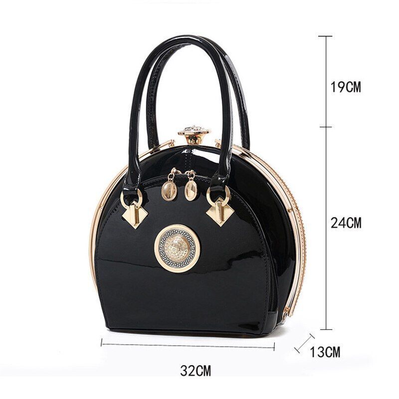 Wedding Bag Handbag Totes Shell Clutch Party Purse Synthetic Leather 32*13*24 CM