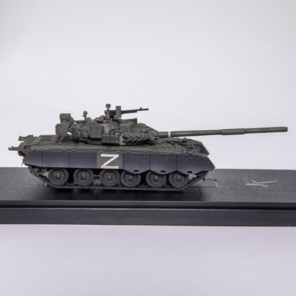1:72 Scale ARTISAN T-80BV Main Battle Tanks Plastic Diecast Military Armor Model